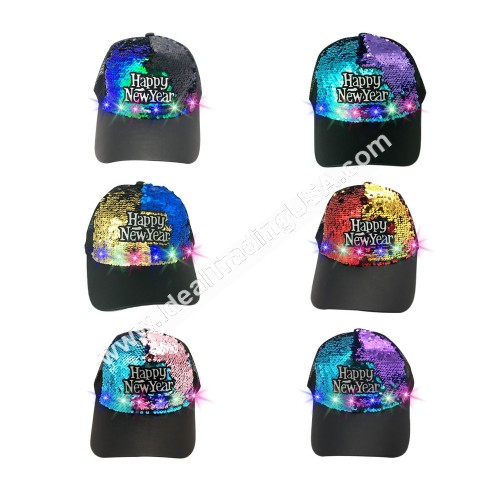New Year Ligh Cap (12dz/box)