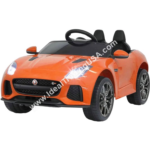 Jaguar F Type Licensed Powered 12v Kids Ride on Car with Remote 1pc/Box