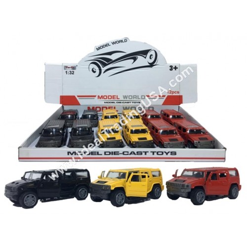 P/B Die Cast Cars (12display/box)