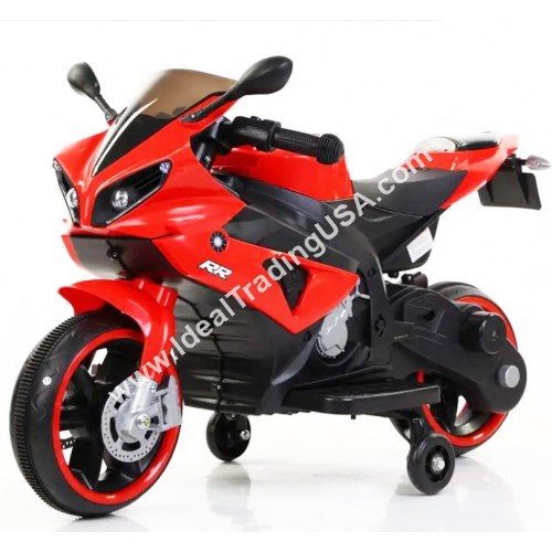 Ride on Kids Red motocycle 12V -12AH (1pcs/box)