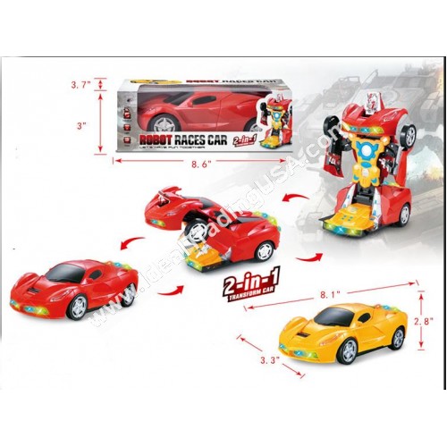 B/O Transforming Robot Car (48pcs/box)