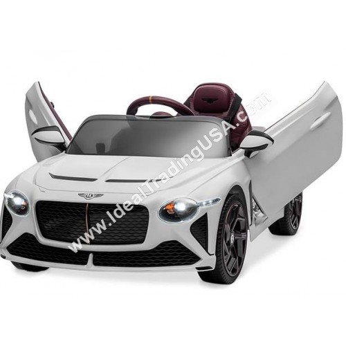 Bentley White Ride on Car (1pcs/box)