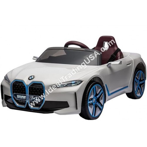 BMW i4 White Ride on Car (1pcs/box)