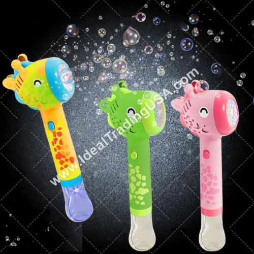 12 Holes Giraffe Bubble Wand (36pcs/box)
