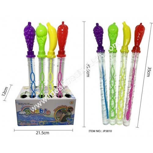 Fruit Bubble Wand (4DP/Master Box) (24pcs/DP)