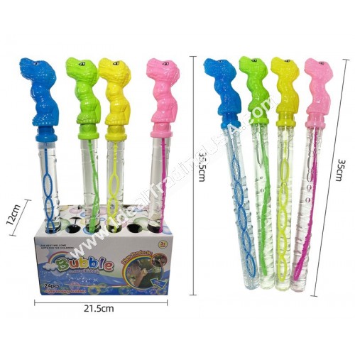 Dino Bubble Wand (4DP/Master Box) (24pcs/DP)