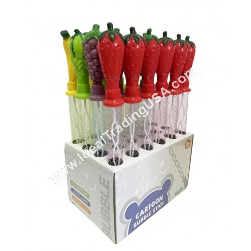 Fruits Bubble Wand (4display/box)