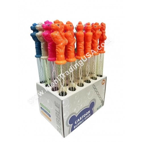 Horse Bubble Wand (4display/box)