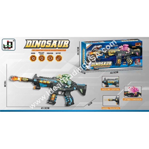 B/O Dino Gun, lights & music (36pcs/box)