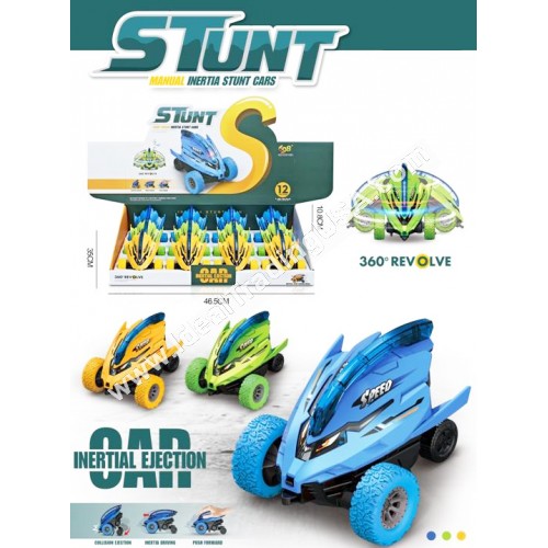 12pcs Stunt car Set (8dz/box)