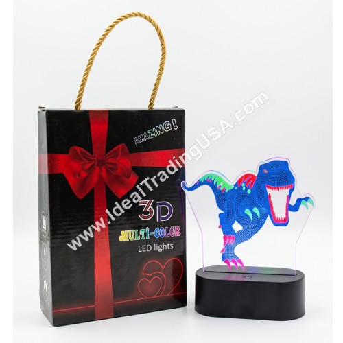 3D Dino Night Lamp (24pcs/box)