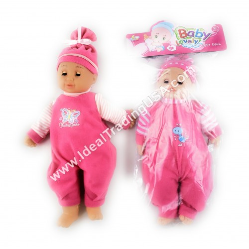 14'' Doll in clear plastic bag (60pcs/ctn)