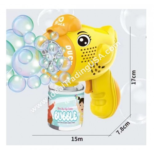10 Holes Duck Bubble Gun (48pcs/box)