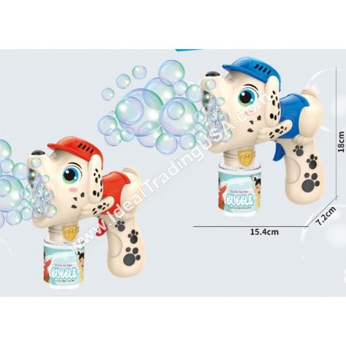 10 Holes Dog Bubble Gun (48pcs/box)