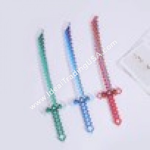 Light up Clear Pixel Sword (6dz/box)
