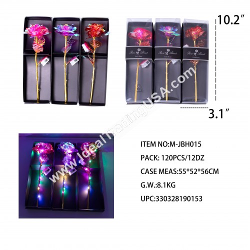 Rose gift box w/LED lights (8dz/box)