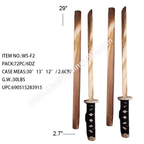 Wood Sword (6dz/box)