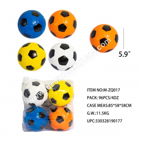 Foam Soccer ball 15cm (20pack/box) (4ball/pack)
