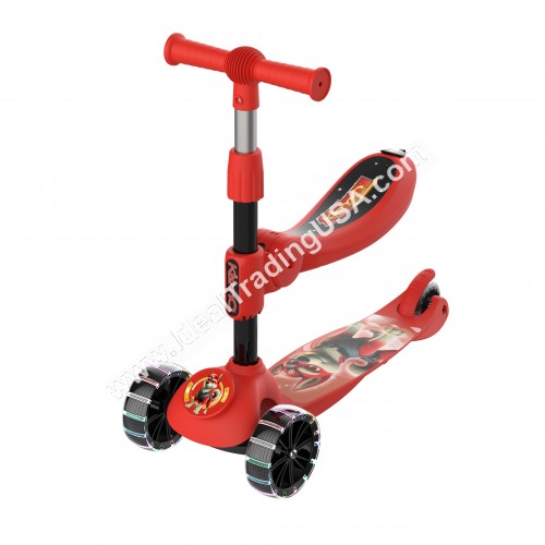 3 Wheel Scooter w/ Foldable Seat (6pcs/Box)