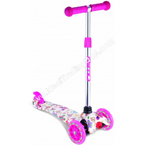 Pink  3 Wheel Scooter (6pcs/Box)