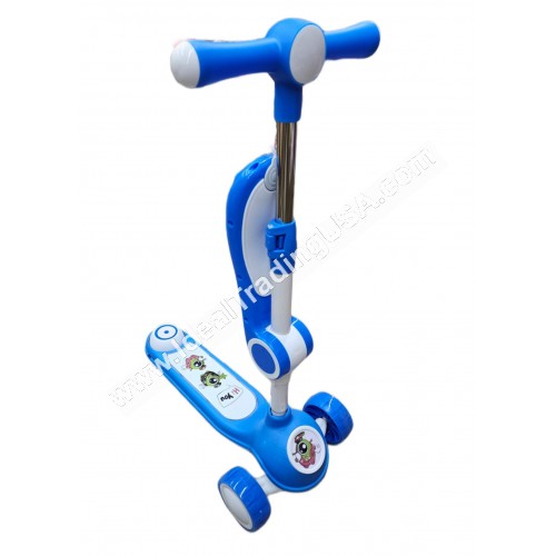 Blue 3 Wheel Scooter (6pcs/Box)