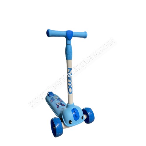 Blue 3 Wheel Scooter (6pcs/Box)