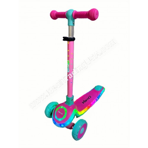 3 Wheel Scooter w/lights(6pcs/Box)