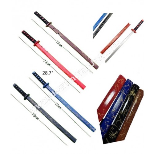 Wooden Mix Color Sword (6dz/box)