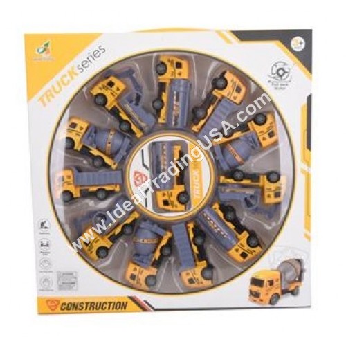 12pcs P/B Engineering truck Set (30pcs/box)