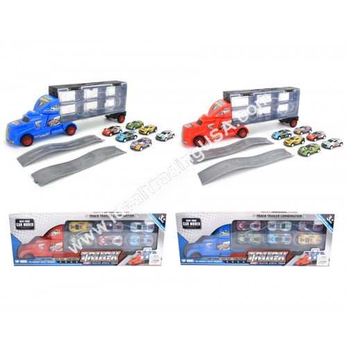 Truck w/6pcs sliding cars (24pcs/box)
