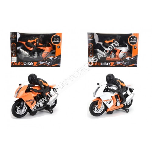 B/O Motorcycle bump&go lights&music (24pcs/box)