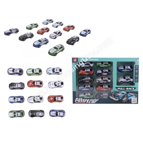 12pcs P/B Alloy Car Set (36pcs/box)