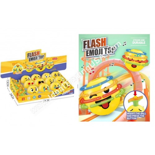 Flashing Spinning Top w/Music (20dz/box)