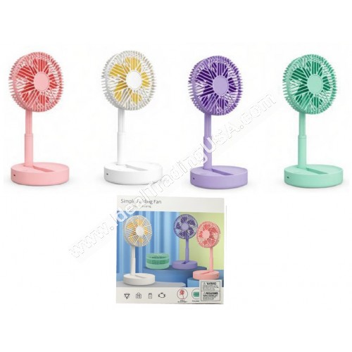 Folding Desk Fan 3 sppeds (60pcs/box)