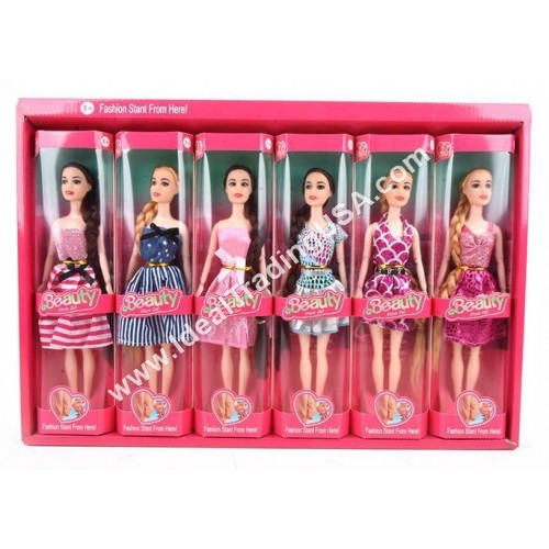 11.5" Doll 6pcs/display (18display/box)
