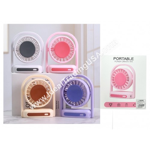 Desk Fan w/ 3 speeds (72pcs/box)