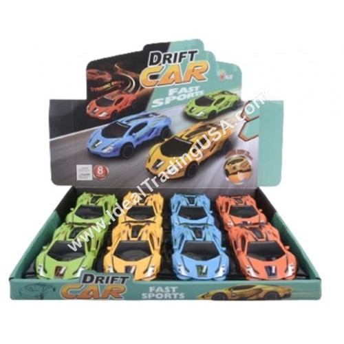 F/P 8pcs Drifting Car (10display/box)