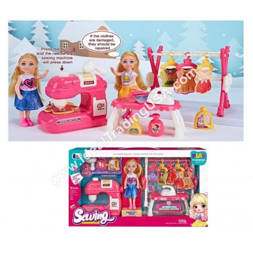 Sewing Machine & Ironing Set (30pcs/box)