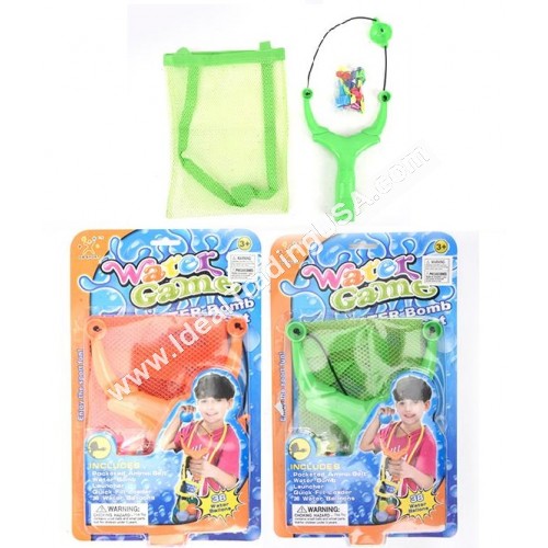 Water Balloon & Slingshot Set (72pcs/box)