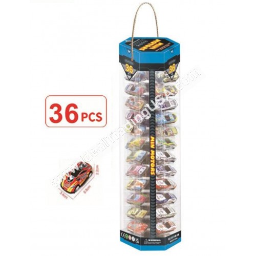 36pcs P/B Alloy Cars (18pcs/box)