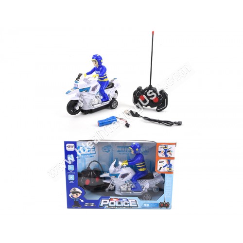R/C Police Motorcycle(24pcs/box)