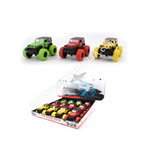1:30 Pull Back Alloy Car 12pcs(6display/box)
