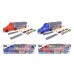Truck w/6pcs sliding cars & roadblocks (30pcs/box)