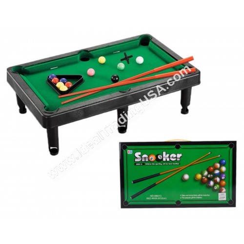 Mini Pool Table Playset (36pcs/box)