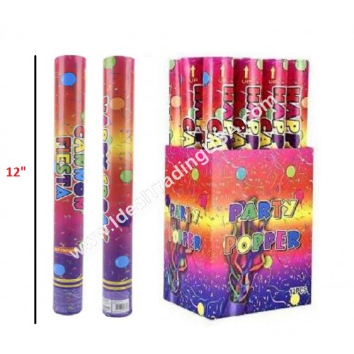 12" Party Popper (6dozen/box)