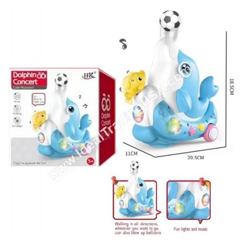 B/O Dolphin w/lights & Music (36pcs/box)