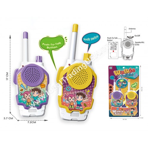 Walkie Talkie (72pcs/box)