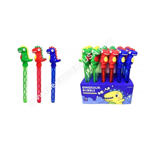 Dino Bubble Stick (4display/box)