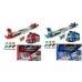 Transformable Launch Truck w/12pcs Metal Cars (12pcs/box)