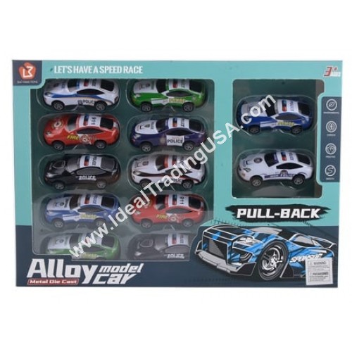 12pcs P/B Alloy Car Set (36pcs/box)